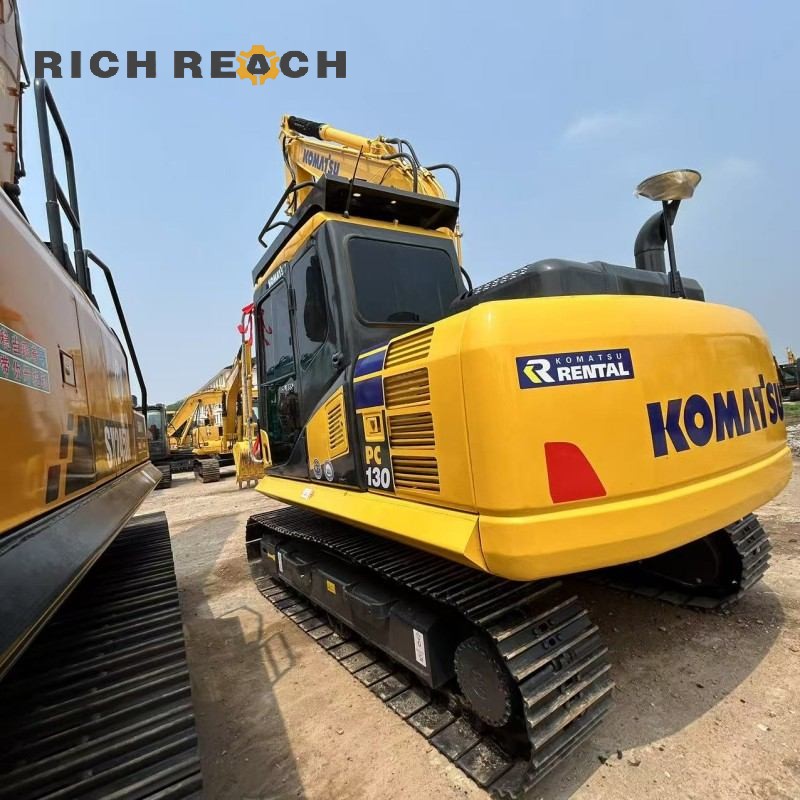 Hydraulic main pump and control valves of a used 2018 Komatsu PC130 excavator for sale at $16,667 from Richreach